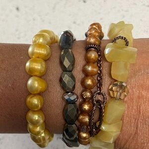 Unique Vintage 1970s natural bracelet